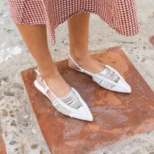Anthropologie | NWT Jeffrey Campbell Myron Slingback Flats